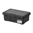 アイリスオーヤマ 収納ボックス 収納ケース 28L RVBOX 屋外収納 コンテナ アウトドア 幅60×奥行37.2×高さ22cm RV600F チャコールグレー