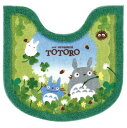 センコー となりのトトロ あおぞらどんぐり トイレマット 約58×60cm グリーン キャラ トトロ 日本製 抗菌 防臭 34755