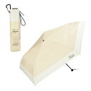 2025男の晴雨兼用傘 日傘 IZA Type:LIGHT & SLIM ベージュ×オフ 折りたたみ傘 親骨55cm 軽量 通勤 通学 旅行 オシャレ 可愛い ...