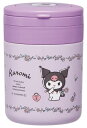 スケーター(Skater) 保温 保冷 スープジャー 300ml 折りたたみハンドル付 抗菌 サンリオ クロミ フラワーレトロ LJFO3AG67963