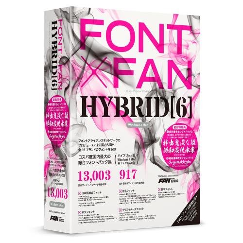 եȡ饤󥹡ͥåȥ FONT x FAN HYBRID 6