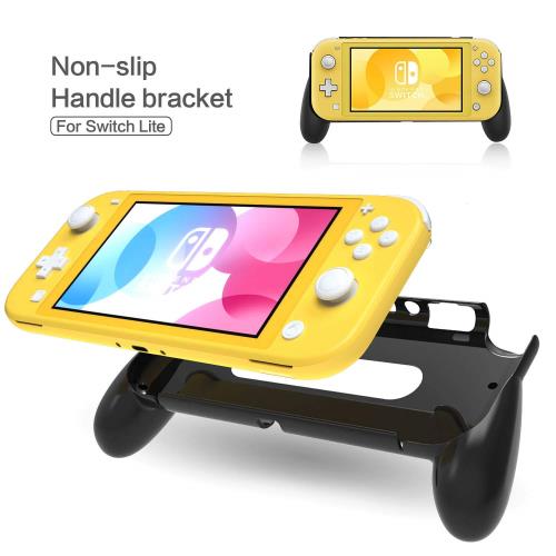 Nintendo Switch Lite用グリップケース 快適　人間工学　Nintendo Switch Lite　グリップ　Nintendo Switch Lite周辺　ブラック