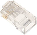 エレコム(ELECOM) RJ45コネクタ CAT6対応 単線・ヨリ線対応 10個入り LD-6RJ45T10
