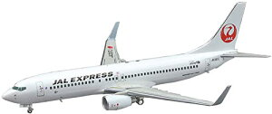 ハセガワ 1/200 JALエクスプレス B737-800 プラモデル 39