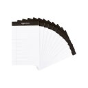 ベーシック メモ帳 細罫ライティングパッド 13×20cm ホワイト 50枚 12冊セット