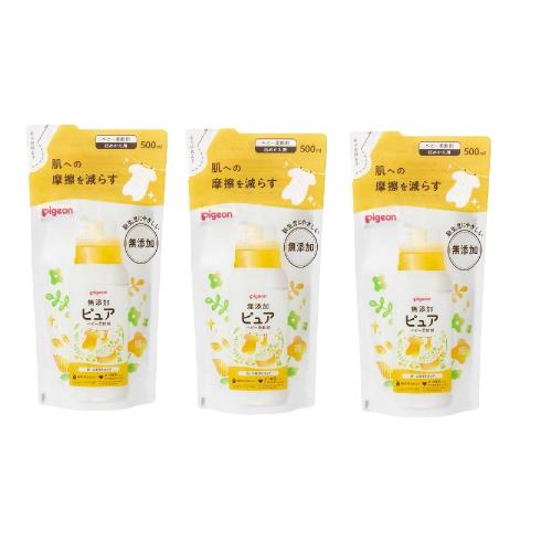 まとめ買いピジョン ベビーランドリー ベビーソフター 詰替用 500ml×3個 まとめ買いピジョン ベビーランドリー ベビーソフター 詰替用 500ml×3個