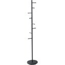 山善(YAMAZEN) コートハンガー ブラック 直径30cm RPH-30(SBK)
