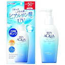 スキンアクア (skin aqua) 50+ UV スーパー モイスチャージェル 大容量ポンプタイプ 日焼け止め 無香料 1個 (x 1)