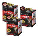 カーメイト(CARMATE) 車用 除菌 消臭剤 ドクターデオ Dr.DEO プレミアム スチーム 循環タイプ 使い切り 無香 ミニバン・大型車用 55ml×3...