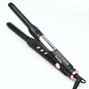 Perminia ヘアアイロン カール 12mm ミニ 高級 LCDスクリーン付き MAX230℃ マイナスイオン発生 カールアイロン 細身 前髪 短髪 メンズ...