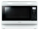 TOSHIBA(東芝) 電子レンジ 23L ER-XS23(W) ホワイト フラットテーブル ワンタッチあたため 高精度赤外線センサー 簡単操作 新生活 一人暮らし 二人暮らし ファミリー