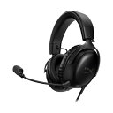 ハイパーエックス(HyperX) HyperX Cloud III ゲーミングヘッドセット DTS Headphone:X空間オーディオ 53mmドライバー搭載 Cloud IIの 快適性 ブラック PC、PS5、PS4、Xboxシリーズ、Nintendo Switch、モバイル727A8AA