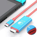充電しながら投影Switch ドック HDMI ケーブル付き スイッチ ド&交換ケーブル4K1080P解像度 HD変換 TVモード PD100W充電 2? 小型 多機能 遅延なし コンパクト ニンテ