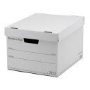 フェローズ バンカーズボックス 703S 白/グレー 3個1セット 収納ボックス Mサイズ ふた式 日本製 100066989