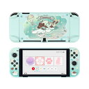 YOCORE SwitchOLEDカバー SwicthOLED対応カバー 有機EL型カバー ニンテンドースイッチOLED対応 PC製 全面保護 薄型 傷防止 汚れ防止 耐衝撃 取り外し簡単 ミントチョコレート ブルー