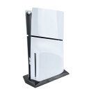 RDFJ PS5 シリーズ専用スタンド シンプルデザイン 省スペース 縦置きスタンド 安定向上 for PS5(black, for PS5 SLIM ディスク・エディション)