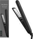 SALONIA サロニア スムースシャイン ストレートアイロン ヘアアイロン 24mm ブラック