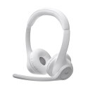 ロジクール ワイヤレスヘッドセット ZONE 300 Zone300OW Bluetooth 軽量 122g マルチポイント接続対応 2台同時接続 デュアルビー...
