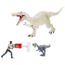 マテル ジュラシックワールド(JURASSIC WORLD) ダリウスの大ピンチ!バリオニクス バトルセット 子供向けフィギュア 恐竜 おもちゃ 動く 大きい フィギュア3体セット 4歳から マルチ JCG22