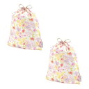 COLORFUL CANDY STYLE LAURA ASHLEY 巾着 大 体操服袋 Amelie 2枚セット おしゃれ 体操服入れ 体操着袋 着替え 運動着...