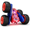 Tecnock ラジコンカー 子供向け ラジコン 車 USB Type-C 直接充電式 スタントカー プレゼント