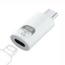 EKVUVKE ライトニング タイプc 変換イヤホン対応+45W急速充電, 480Mbps高速転送, オーディオ 通話/音楽/音量調節,Lighting USB-C 変換 イヤホン対応-HiFi音質-DAC搭載 16bit/48KHz, iPhone 16 15 シリーズ, Macbook, Type Cなど機器に適用, 純正Lightingヘッドフォンケーブル