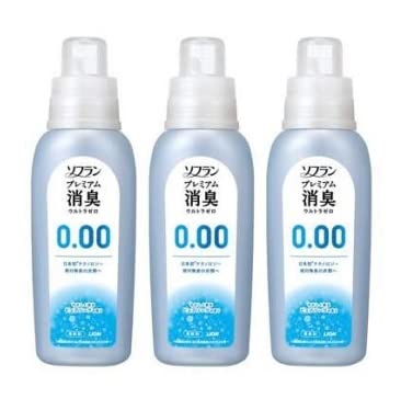 ライオン まとめ買いソフラン プレミアム消臭 ウルトラゼロ ピュアソープ 柔軟剤 本体 530ml 3本 ライオン まとめ買いソフラン プレミアム消臭 ウルトラゼロ ピュアソープ 柔軟剤 本体 530ml 3本
