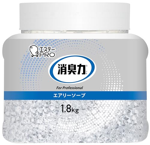 消臭力 業務用 ビーズタイプ 室内 トイレ用 本体 エアリーソープ 特大 1.8kg サニティー 部屋 トイレ 消臭剤 消臭 芳香剤 業務用消臭剤 エステーPRO 消臭力 業務用 ビーズタイプ 室内 トイレ用 本体 エアリーソープ 特大 1.8kg サニティー 部屋 トイレ 消臭剤 消臭 芳香剤 業務用消臭剤 エステーPRO