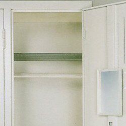 ロッカー 1人用 スチール 鍵付き シリンダー錠 オフィス 更衣室 収納 スチールロッカー 国産 完成品 法人様限定 NL1S-P [2]