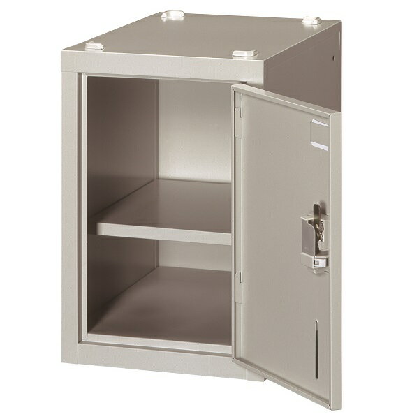多人数ロッカー1人用 シリンダー錠タイプ W300×D400×H440mm 法人様限定商品 [SHG1A]