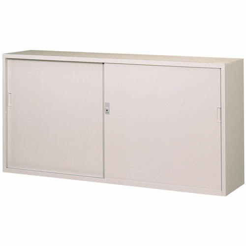 樂天商城 - 引き違い書庫 スチール戸 鍵付き W1760×D400×H880mm 法人様限定商品 [N306D]