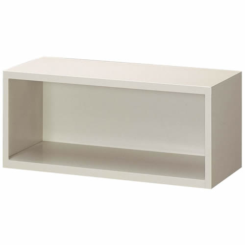 乐天商城 - 上置き用オープン書庫 W880×D400×H390mm 法人様限定商品 [NP103]