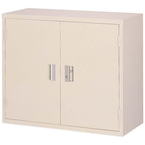 A4対応 両開き書庫 鍵付き W880×D400×H750mm 法人様限定商品 [FH40-G7]
