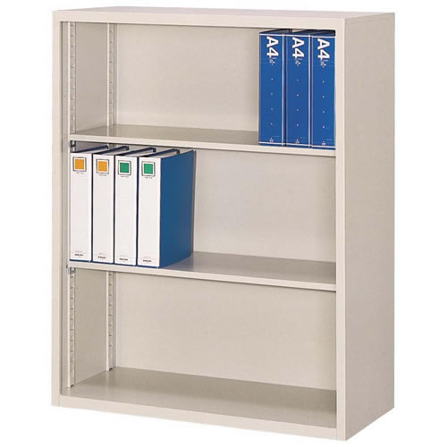 乐天商城 - A4対応 オープン書庫 W880×D400×H1110mm 法人様限定商品 [FO40-G11]