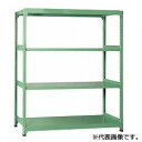 商品情報　【お客様組立】 商品名 中量棚　中量ラック　単体型 耐荷重 250kg/段 高さ 1800mm 間口 1190mm (柱芯) 奥行 750mm 棚板枚数 4枚 商品型番 ML1812J04T（グリーン）WL1812J04T（アイボリー） メーカー 扶桑金属工業　FUSO 商品仕様　【国産】 ■ボルトレス構造 　全ての取付け部分にはボルトレス方式を採用。 　棚板の着脱はもとより、分解・組立が短時間で 　簡単に行えます。 　また保管物の形状や数量に合わせて、 　各棚板を50mmピッチで自由に調整できます。 ■棚板1枚板構造 　全サイズの棚板を1枚板としています。 　棚板の継ぎ目がないので出し入れがしやすく 　長期間保管しても保管物に棚板の継ぎ目の跡が 　つきません。 お願い事項 送料 3,850円（1台）(北海道を除く) ※北海道は追加料金が掛りますので 　別途お見積りいたします。 　沖縄県、離島はお届けできません。 ※個人様宛はお届けできません。 　必ず法人名,屋号等をご記入の上 　ご注文をお願いします。 配送方法 メーカー直送 おねがい 重量物のため、輸送の途中で梱包が汚れたり、捲れる場合がありますのでご了承下さい。 発送日 【お取り寄せ】 在庫がある場合は、 　3-5日で発送いたします。 　（土日、祝日を除く） 品切れの場合は、 　納期をご連絡します。 オフィス家具,業務用家具,スチールラック,スチール棚,サカエ,SAKAE,FS,中軽量棚高さ　1800-4段　　【250kg/段】 奥行(mm) 間口(mm) 890 1190 1490 1790 450 単体 L1809M04T L1812M04T L1815M04T L1818M04T 連結 04R 04R 04R 04R 600 単体 L1809L04T L1812L04T L1815L04T L1818L04T 連結 04R 04R 04R 04R 750 単体 L1809J04T L1812J04T L1815J04T L1818J04T 連結 04R 04R 04R 04R 900 単体 L1809K04T L1812K04T L1815K04T L1818K04T 連結 04R 04R 04R 04R 段数 5段タイプ 6段タイプ その他の高さ 高さ　1200 高さ　1500 高さ　2100 高さ　2400 その他の耐荷重 150kg/段 200kg/段 300kg/段 500kg/段