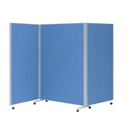 【受注生産】MPパーティション可動型 3連全面布タイプ 高さ1500mm×間口3000mm お客様組立 個人様宛配送不可