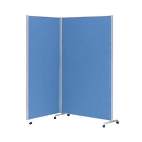 乐天商城 - 【受注生産】MPパーティション可動型 2連全面布タイプ 高さ1800mm×間口2100mm お客様組立 個人様宛配送不可