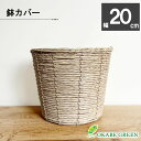 【店内全品ポイント2倍】 母の日 鉢植え ギフト プレゼント 観葉植物 鉢カバー バスケット カバー おしゃれ ベージュ かご 5号 ポリエチレン PPライナー...