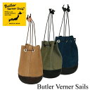 ButlerVernerSails バトラーバーナーセイルズ モールドレザー巾着スエードレザーショルダー MADE IN JAPAN 革バッグ プレゼント ギフ...
