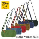 Butler Verner Sails バトラーバーナーセイルズ 反応染めロールショルダー MADE IN JAPAN ボディバッグ ショルダーバッグ キャンバ...