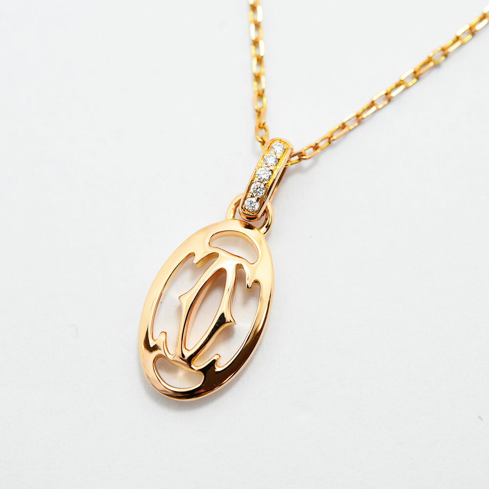 カルティエ ネックレス ドゥーブルC