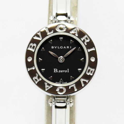 ブルガリ 時計 レディース BVLGARI ビーゼロワン BZ22S B.zero1 バングルウォッチ クォーツ SS ステンレススチール ブラック 軽仕上げ 中古 ブルガリ 時計 レディース BVLGARI ビーゼロワン BZ22S B.zero1 バングルウォッチ クォーツ SS ステンレススチール ブラック 軽仕上げ 中古