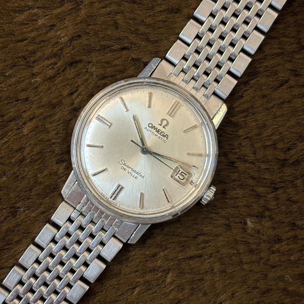 OMEGA オメガ 腕時計 メンズ オメガ シーマスターデヴィル 自動巻き アンティーク 中古