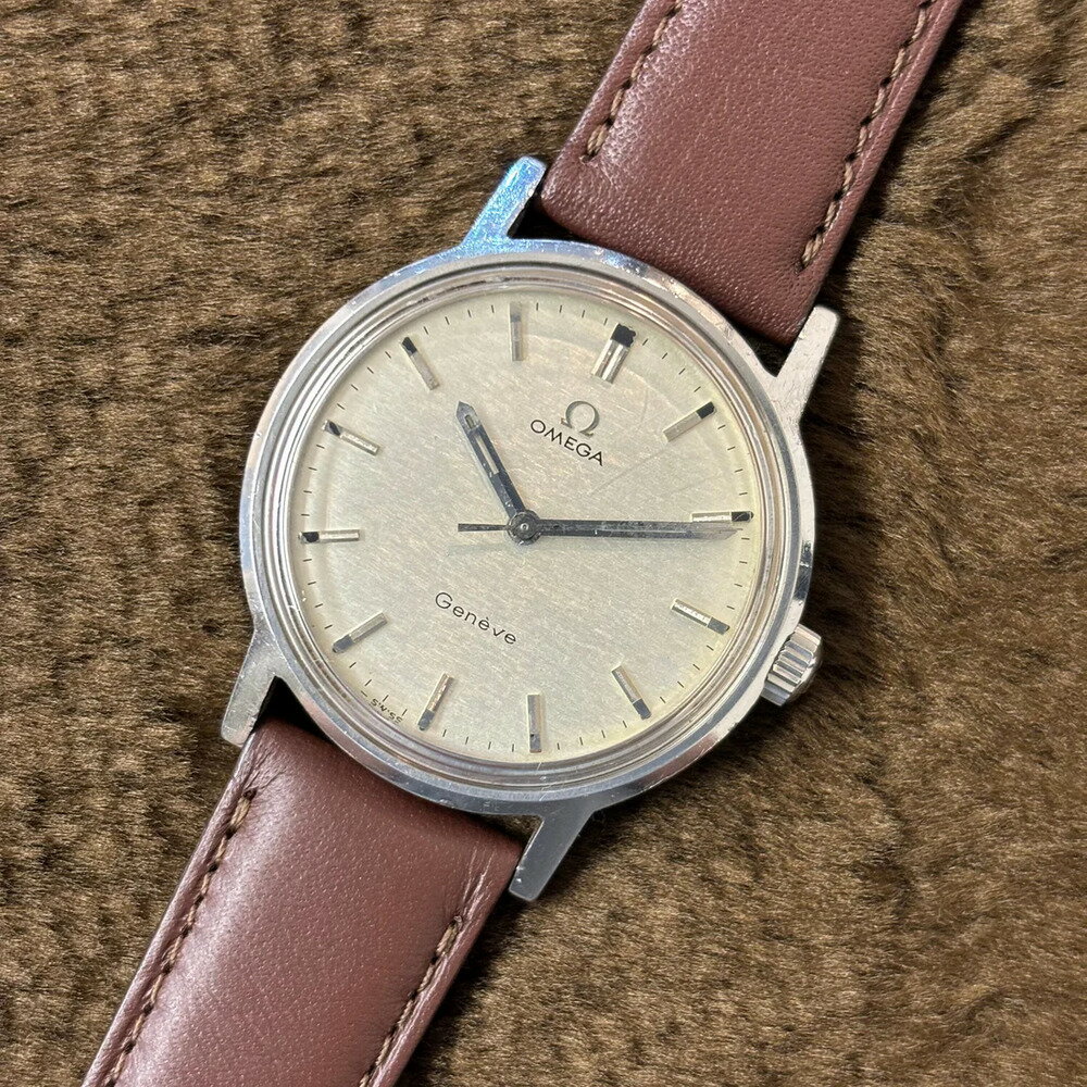 OMEGA オメガ 腕時計 メンズ ジュネーブ 手巻き 1970年製 Ref.135.070 中古 アンティーク