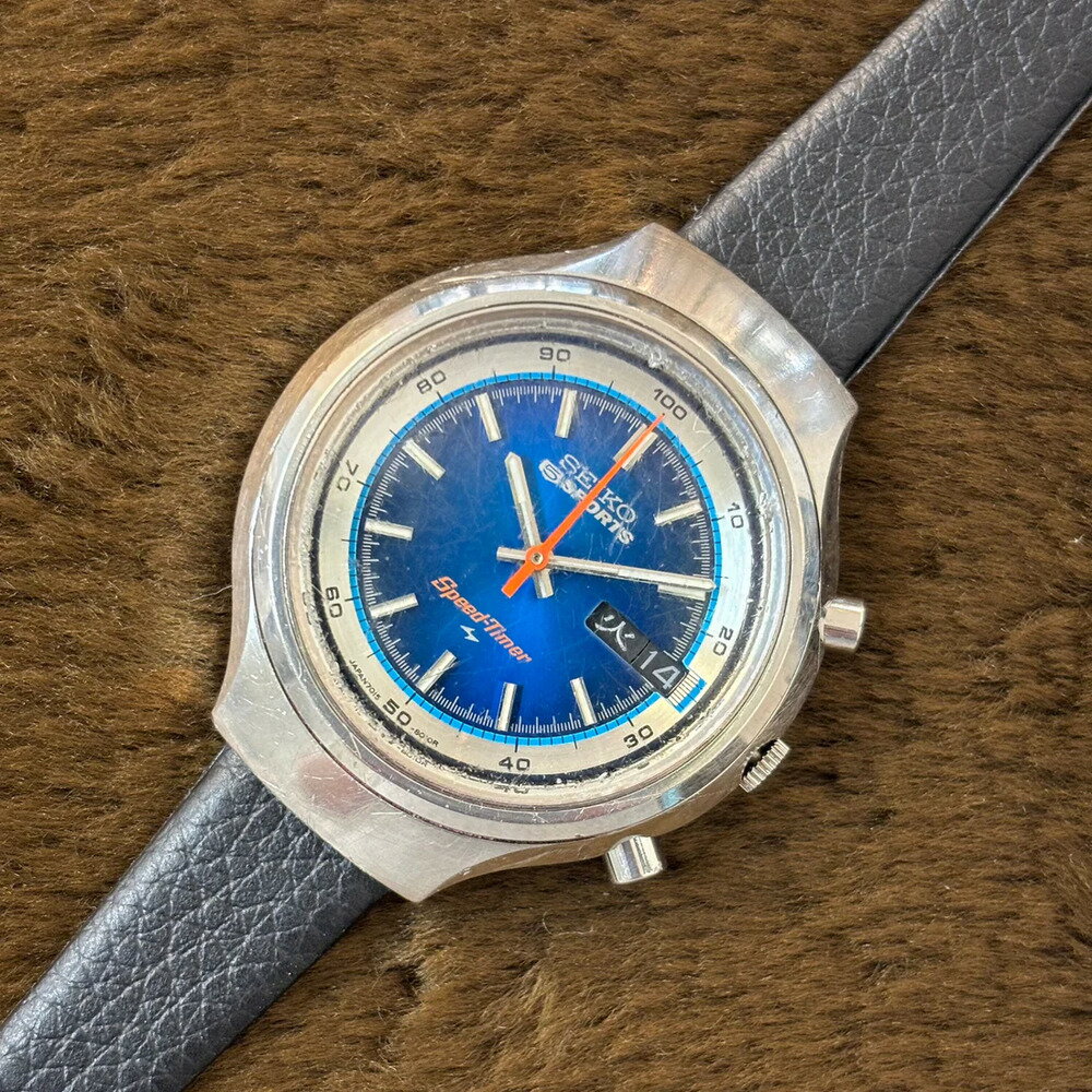 SEIKO セイコー 腕時計 メンズ スピードタイマー Ref.7015-8000 1973年製中古 アンティーク