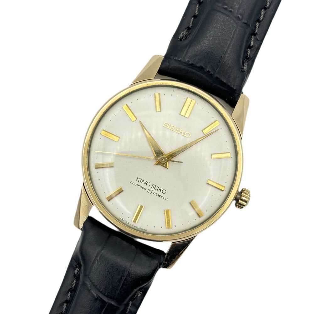 SEIKO セイコー 腕時計 メンズ KS キングセイコー 盾メダリオン Ref.44-2000 手巻き 1966年製 中古 アンティーク