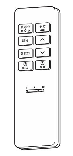 三菱電機LED照明用リモコン ETX-35