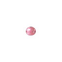 \期間限定10%OFF/ アクリル半球ストーン カットなし丸(LB6818) 13mm 31.ピンク 6個入 06Af99_