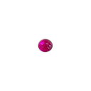 アクリル半球ストーン カットなし丸(LB6818) 13mm 37.赤紫 6個入 06Af99_