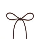 \期間限定10%OFF/ 江戸打ち紐(126-2000) 約3mm 23.焦げ茶 08Be99_